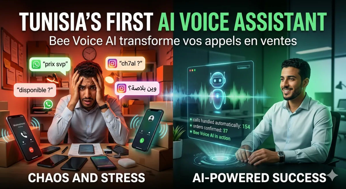 Tunisia’s First AI Voice Assistant : Bee Voice AI, le nouvel assistant vocal intelligent tunisien